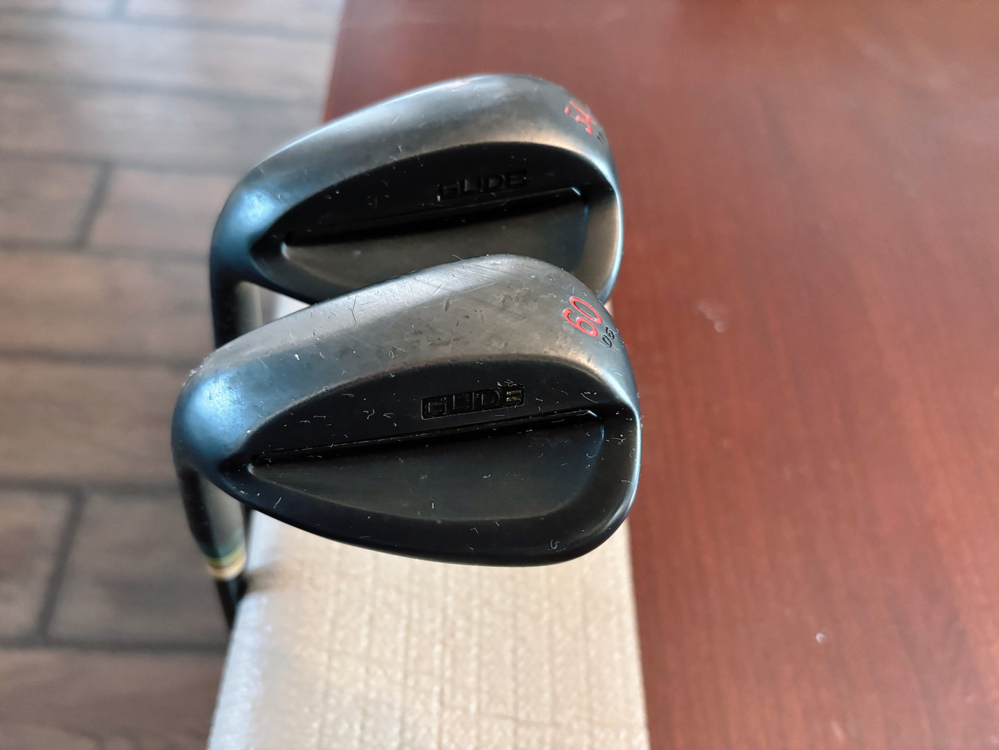 (Left-handed) Ping Glide Black Wedge Set (54,60)