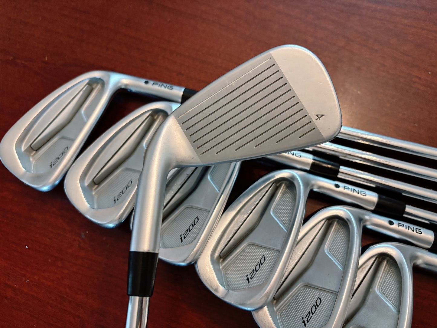 Ping i200 Iron Set 4-PW / Ping AWT Senior Flex