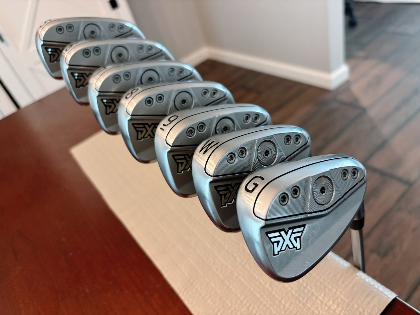 PXG 0311 P Gen 6 Double Chrome Iron Set 5-GW / True Temper Elevate Regular Flex