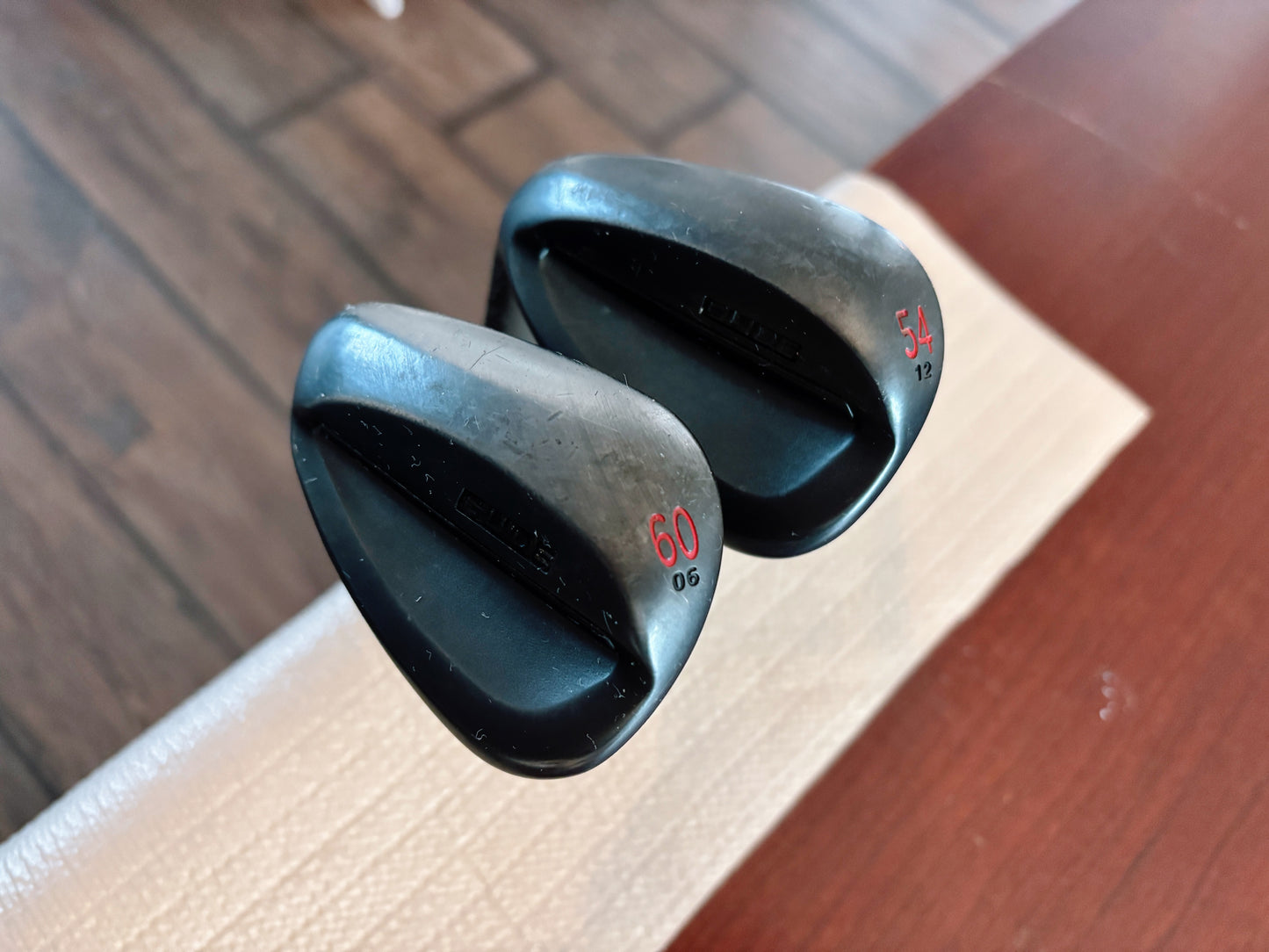 (Left-handed) Ping Glide Black Wedge Set (54,60)