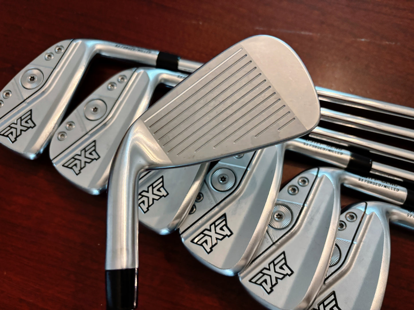 PXG 0311 P Gen 6 Double Chrome Iron Set 5-GW / True Temper Elevate Regular Flex