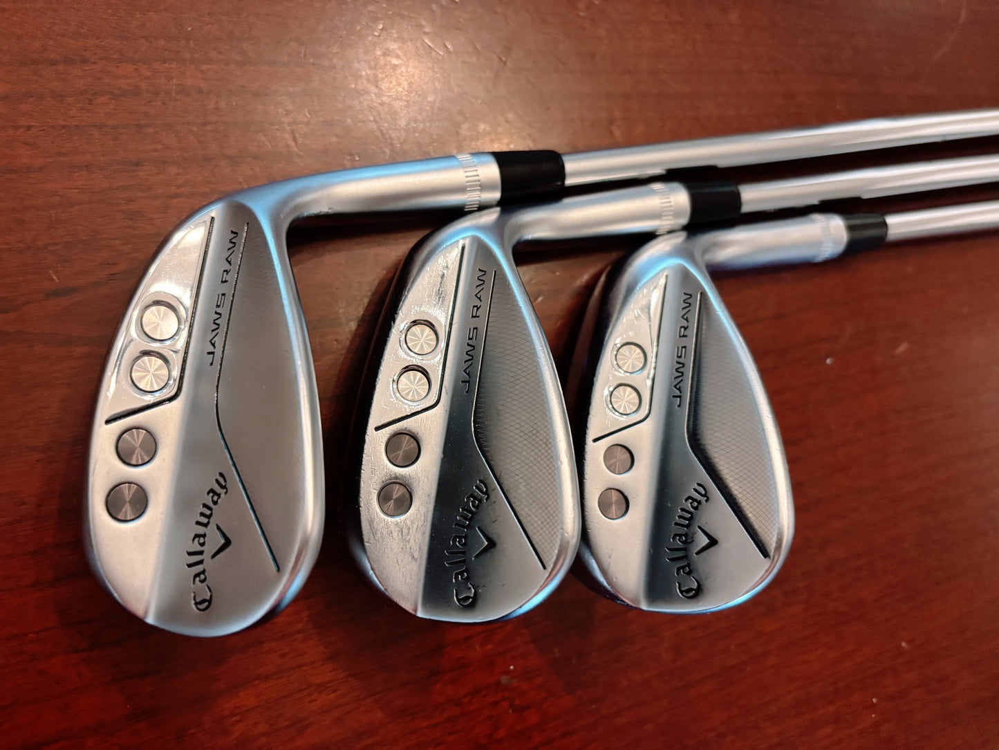 Callaway Jaws Raw Wedge Set (52,56,60)
