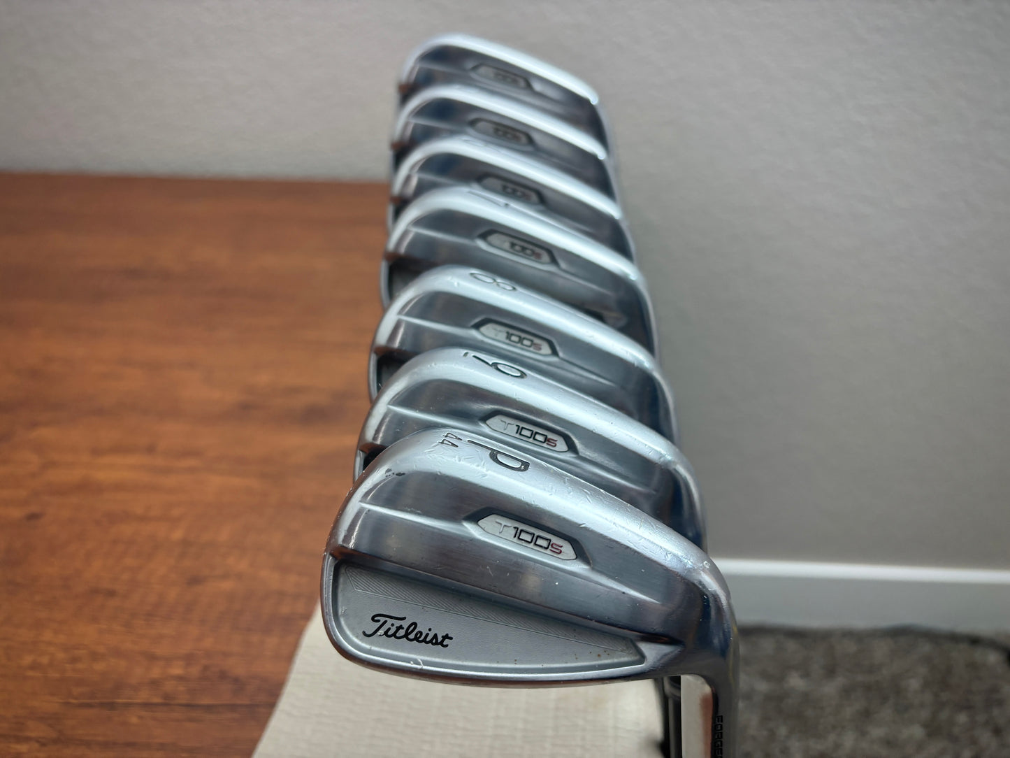 Titleist T100S ‘21 Iron Set 4-PW / KNS Tour C-Taper Lite Limited Stiff