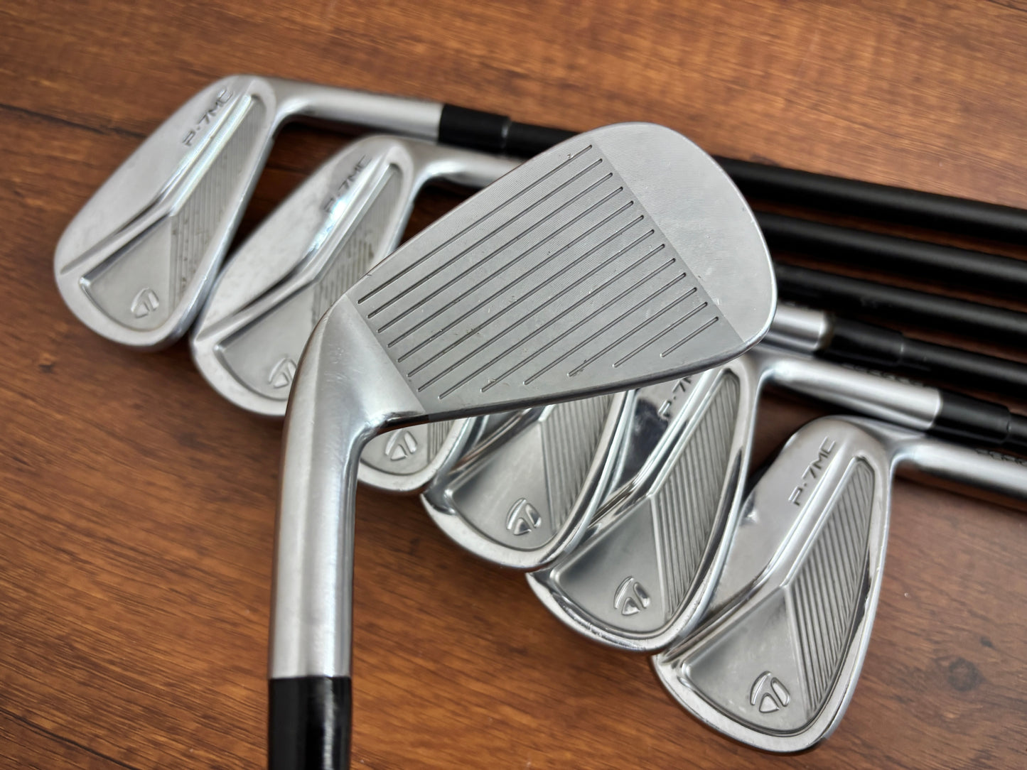 (+1”) Taylormade P7MC ‘23 Iron Set 4-PW / LA Golf X-Stiff Graphite