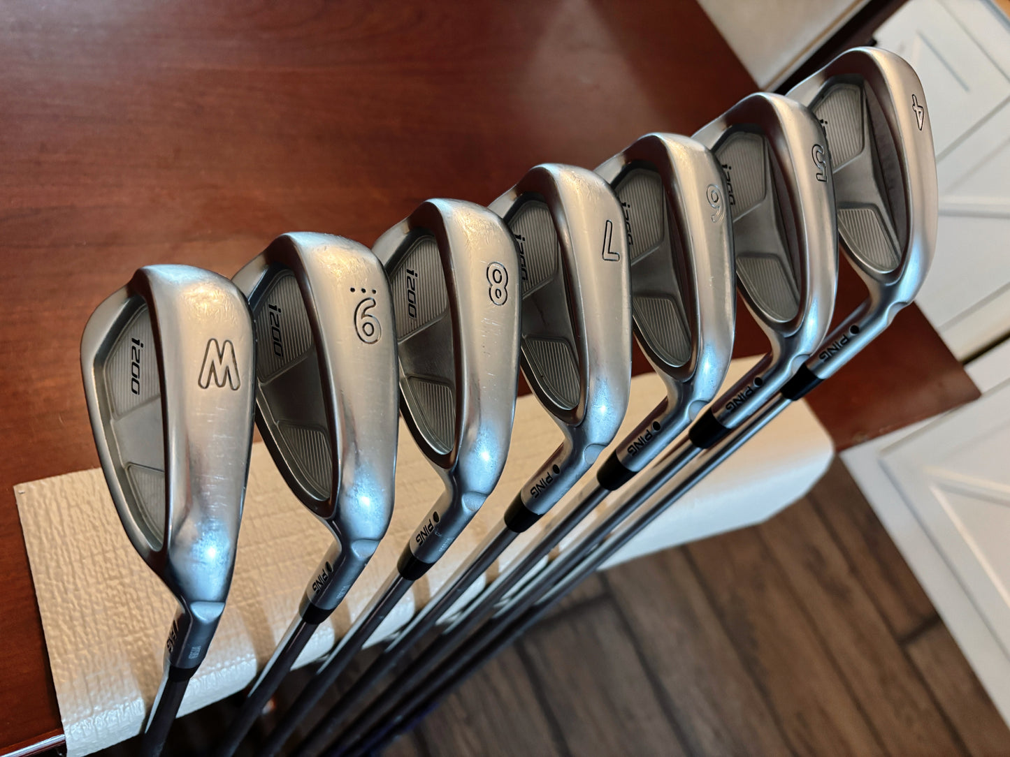 Ping i200 Iron Set 4-PW / Ping AWT Senior Flex