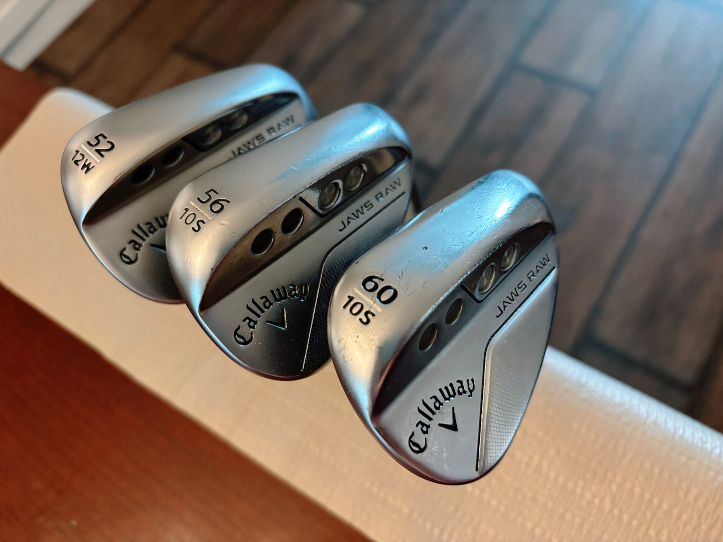 Callaway Jaws Raw Wedge Set (52,56,60)
