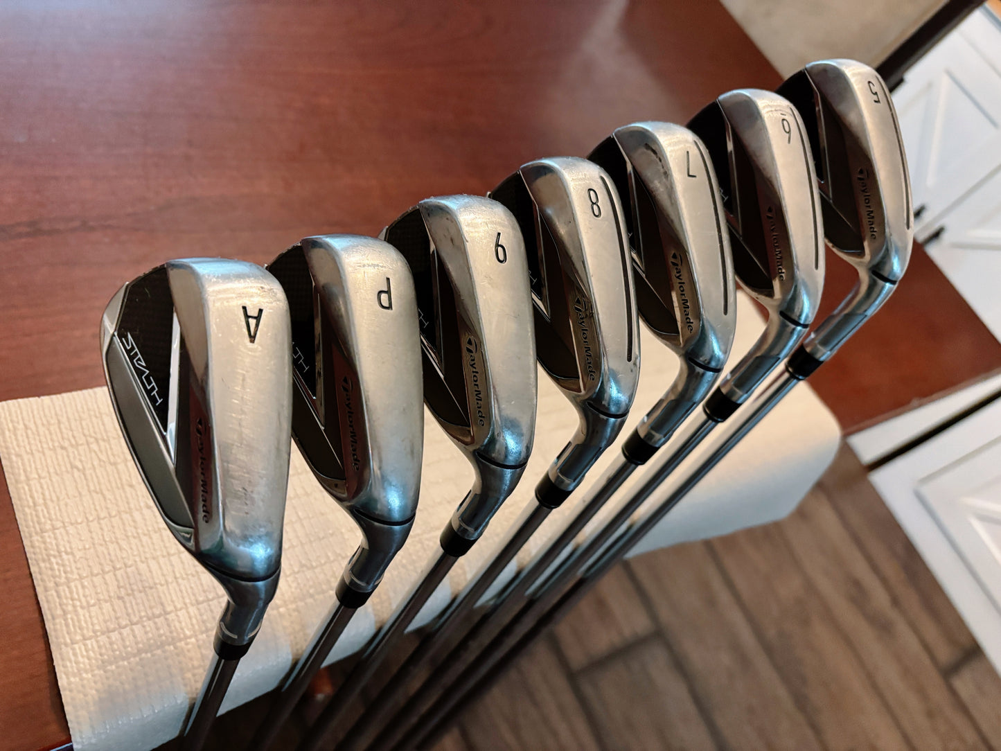 Taylormade Stealth Iron Set 5-AW / KBS Max MT Stiff
