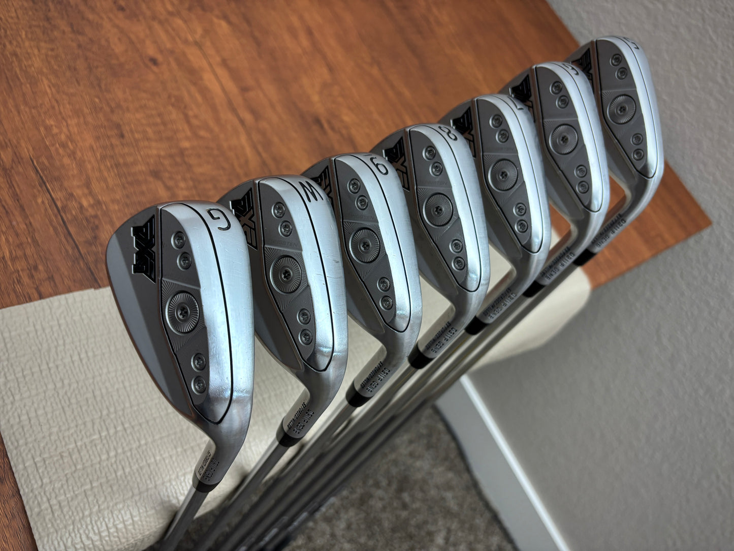 PXG 0311 P Gen 6 Double Chrome Iron Set 5-GW / True Temper Elevate Stiff