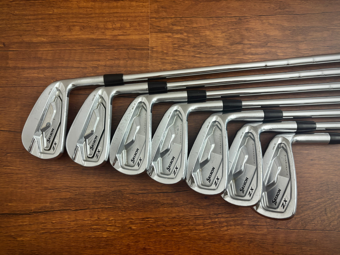 (+1”) Srixon ZX5 Mkii / ZX7 Mkii Iron Set 4-PW / KBS Stiff+