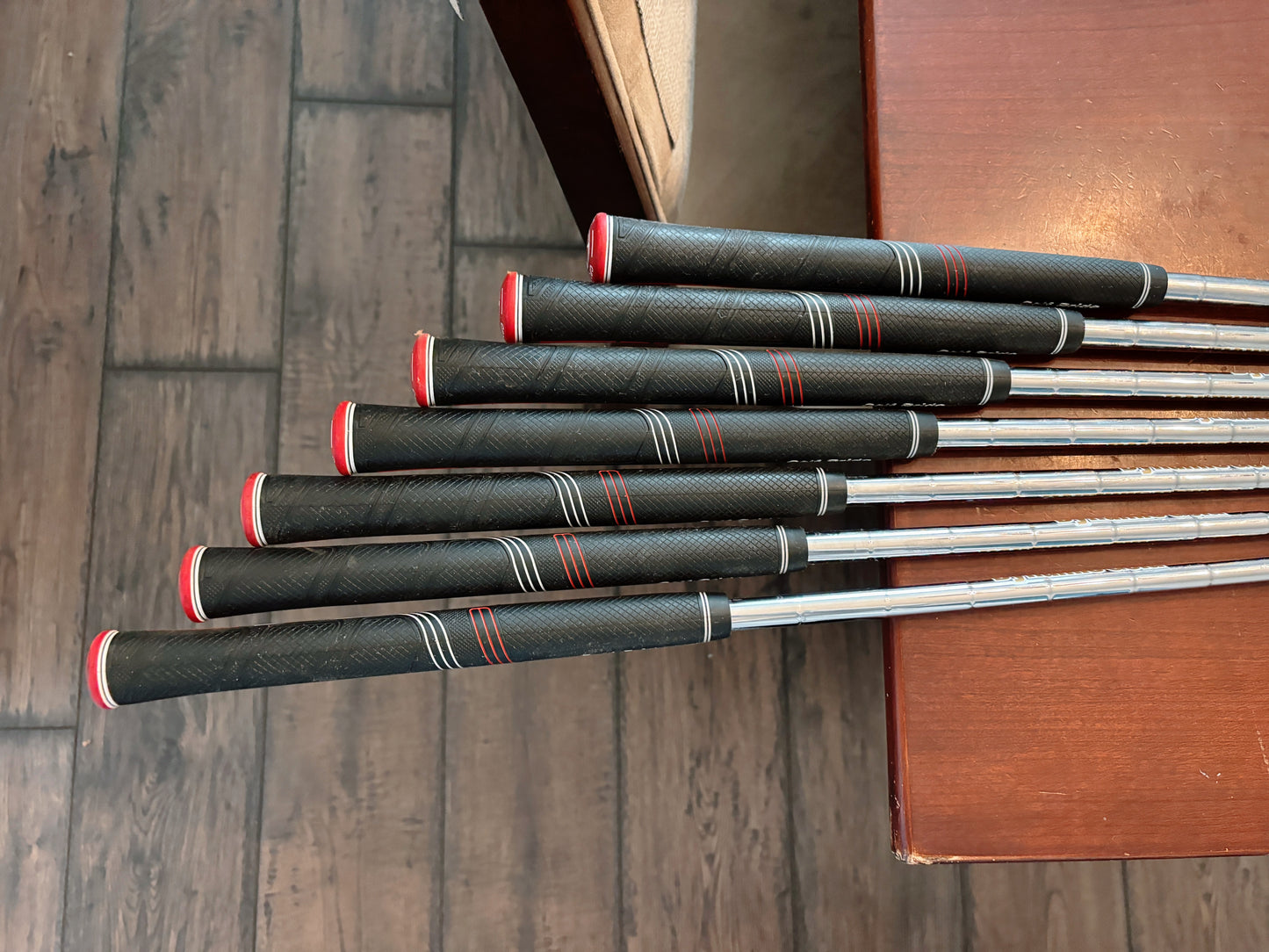 (+1.5”) Left-handed Mizuno JPX 925 Hot Metal Iron Set 5-GW / Dynamic Gold S300 Stiff