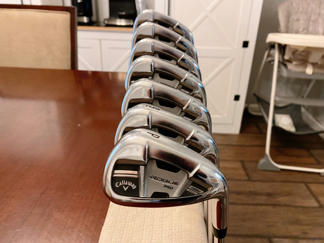Callaway Rogue Pro Iron Set 4-PW / True Temper XP Stiff