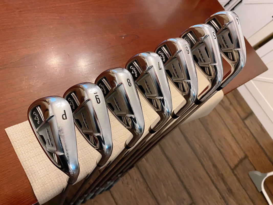 Callaway Rogue Pro Iron Set 4-PW / True Temper XP Stiff