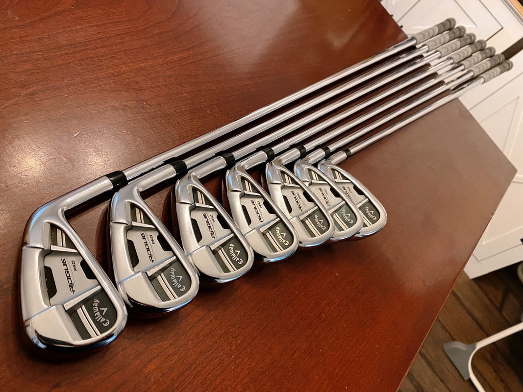 Callaway Rogue Pro Iron Set 4-PW / True Temper XP Stiff