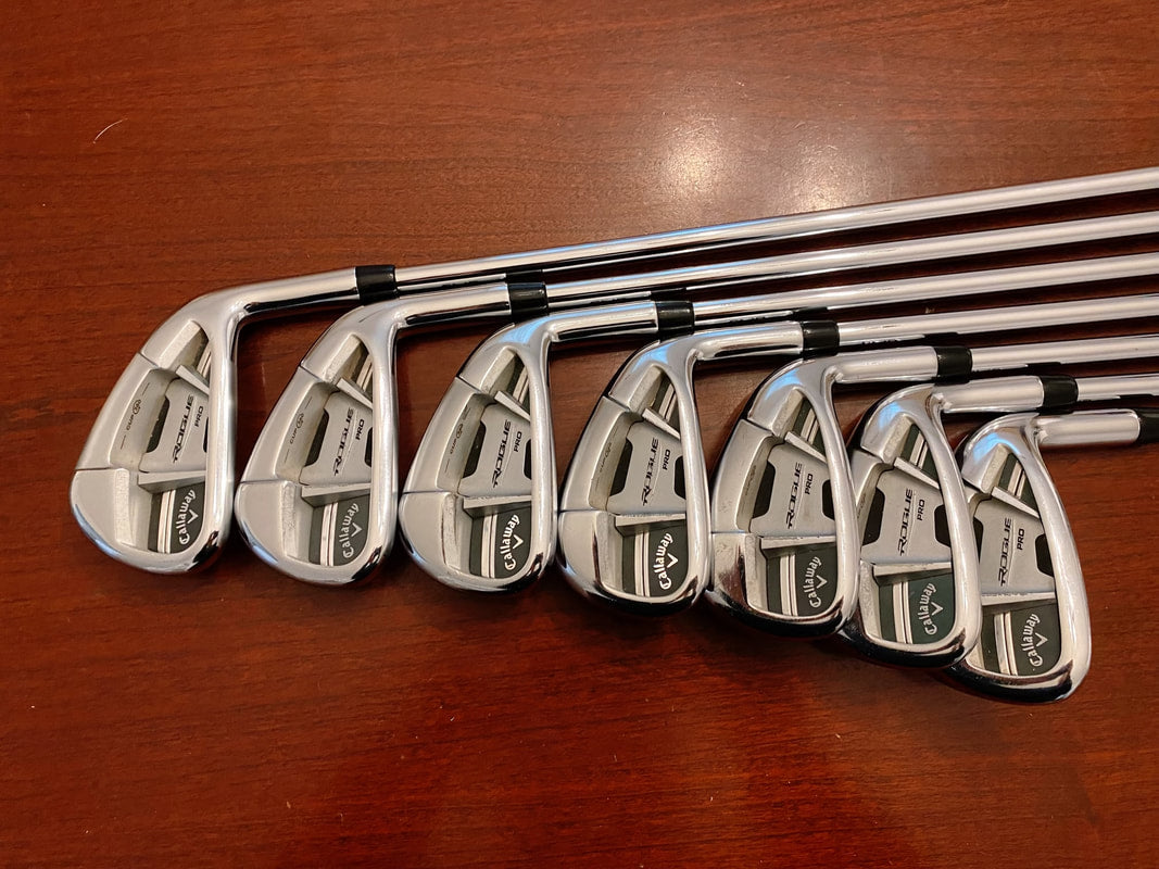 Callaway Rogue Pro Iron Set 4-PW / True Temper XP Stiff