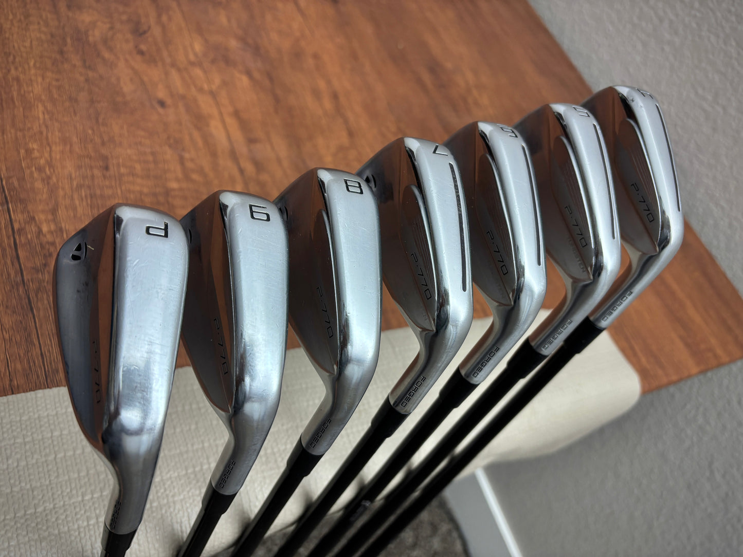 Taylormade P770 Iron Set 4-PW / Mitsubishi MMT X-Stiff Graphite