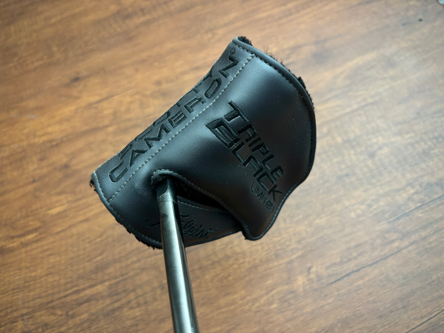 Titleist Scotty Cameron Phantom X 9.5 Triple Black Limited Putter 34" + headcover