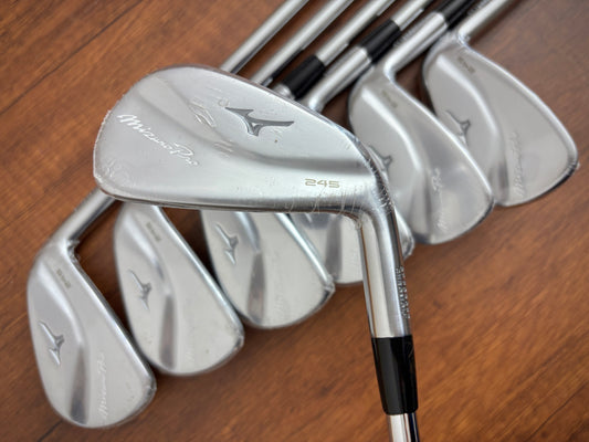 *NEW IN PLASTIC* Mizuno Pro 245 Iron Set 4-PW / NS Pro 105 Regular Flex
