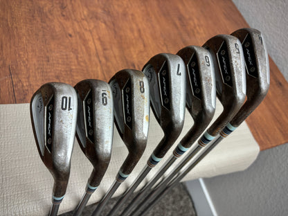 Callaway Apex ‘24 TCB Limited Edition Raw Forged Iron Set 4-10 / Dynamic Gold S400 Stiff