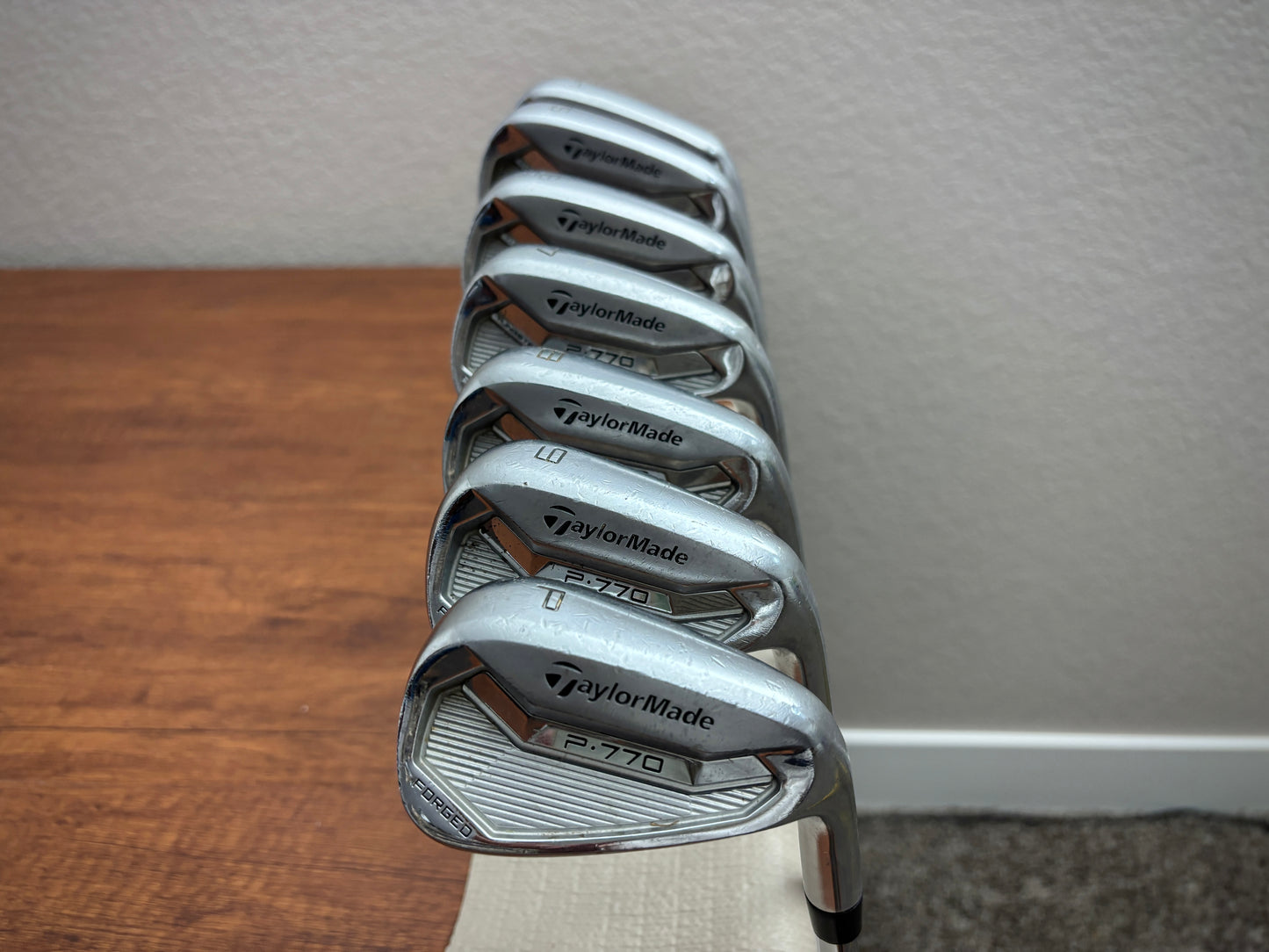 Taylormade P770 Iron Set 4-PW / True Temper AMT X100 X-Stiff