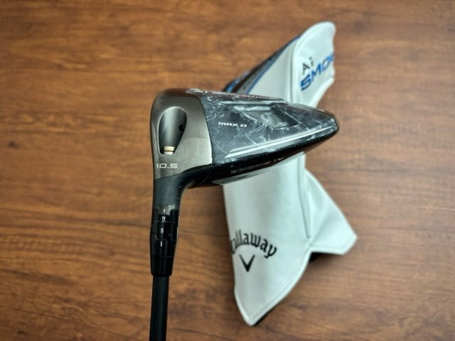 (Left-handed) Callaway Paradym Ai Smoke Max D Driver 10.5* + headcover / Regular Flex