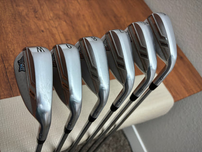 (+1”) PXG 0211 XCOR2 Iron Set 5-PW / True Temper Elevate Regular Flex