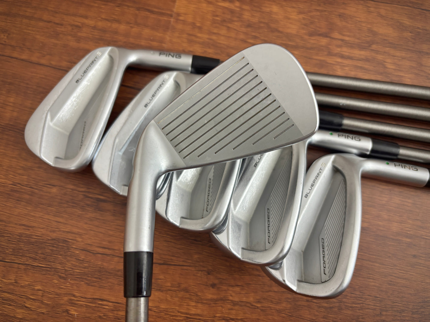 (+1”) Ping Blueprint S Iron Set 5-PW / Aerotech Steelfiber Stiff