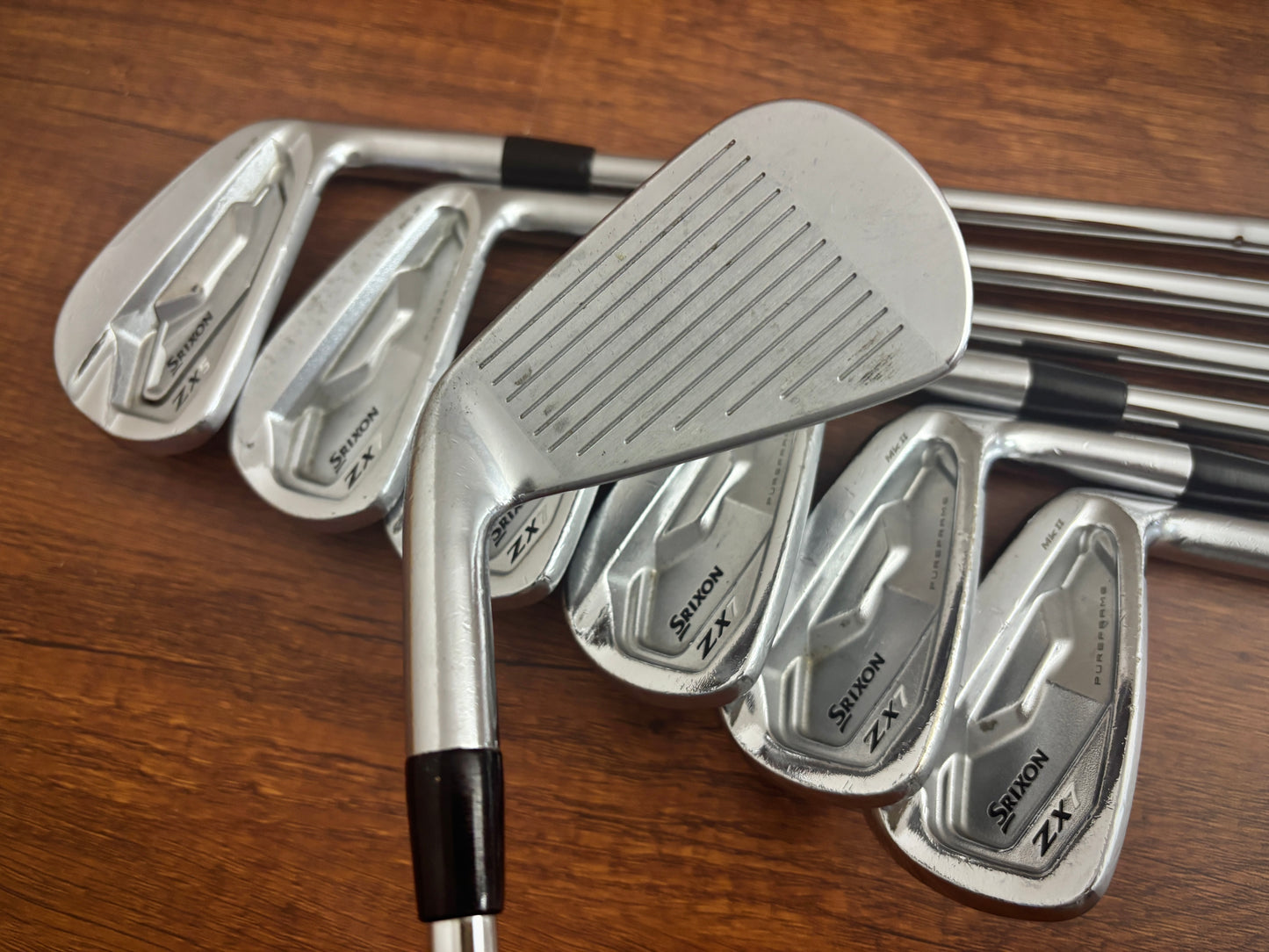 (+1”) Srixon ZX5 Mkii / ZX7 Mkii Iron Set 4-PW / KBS Stiff+