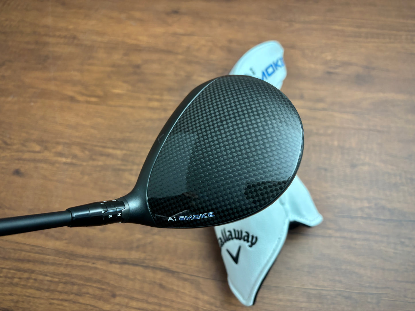 Callaway Paradym Ai Smoke Ti 340 Mini Driver 13.5* + headcover / X-Stiff