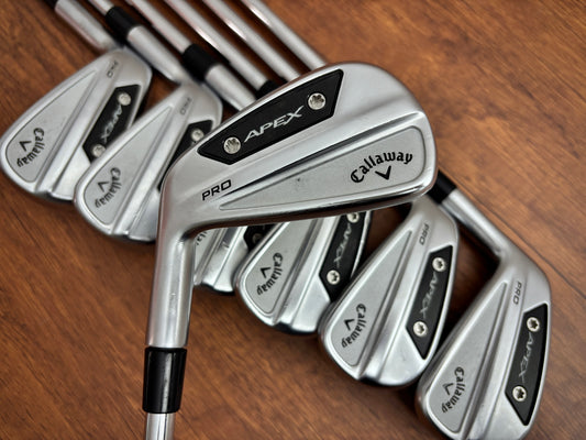 (Left-handed) Callaway Apex Pro '24 Iron Set 4-PW / Dynamic Gold S300 Stiff