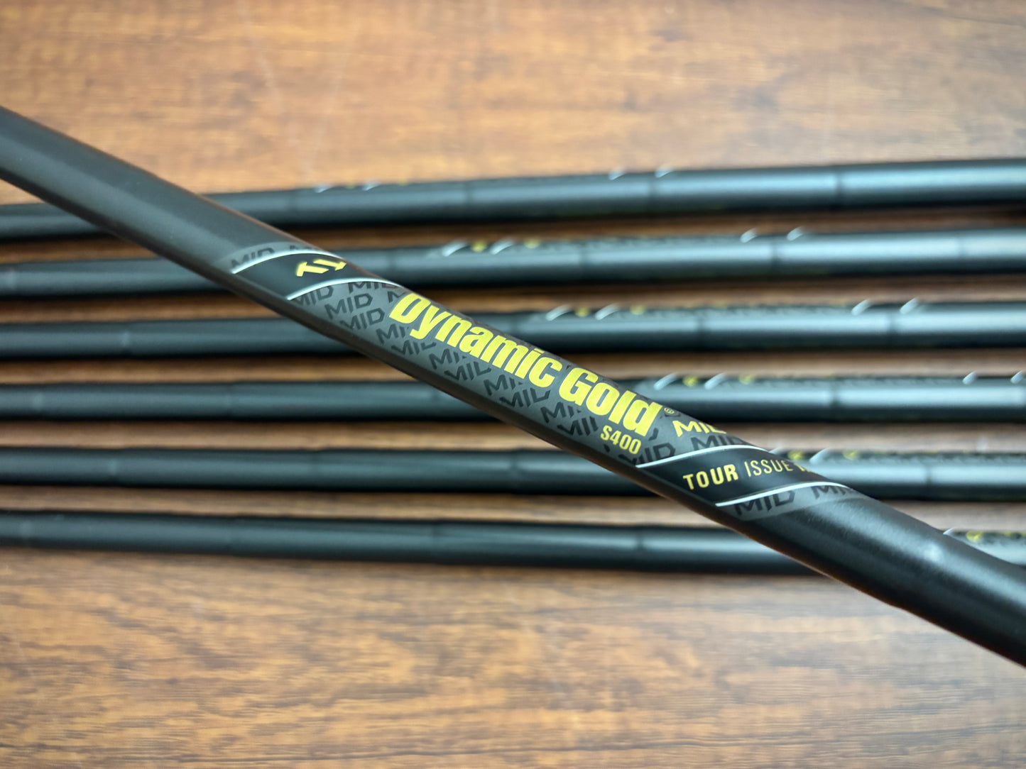 Srixon ZXi7 Limited Edition Black Chrome Iron Set 4-PW / Dynamic Gold S400 Stiff