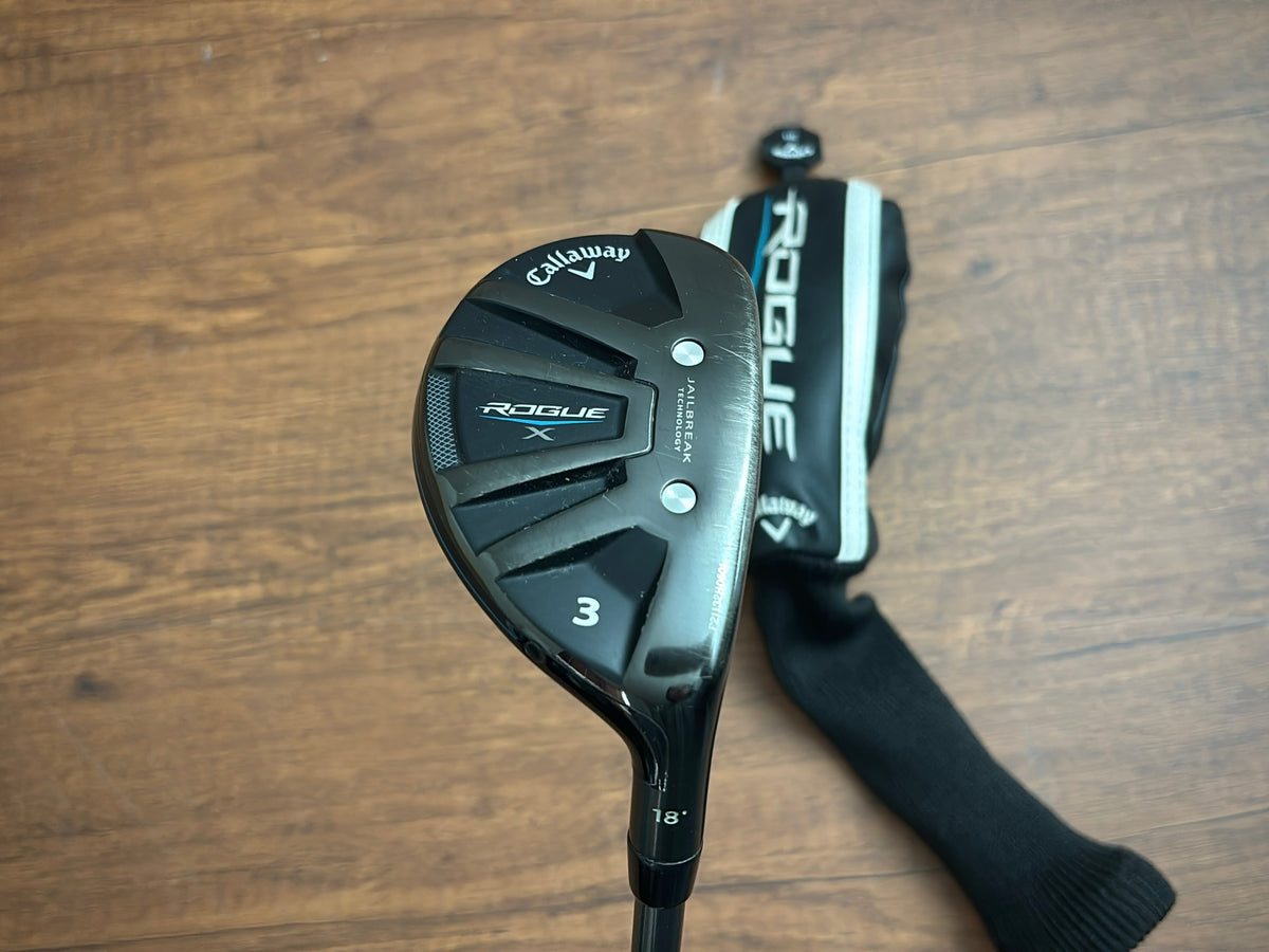 Callaway Rogue X 3-Hybrid + headcover / Stiff