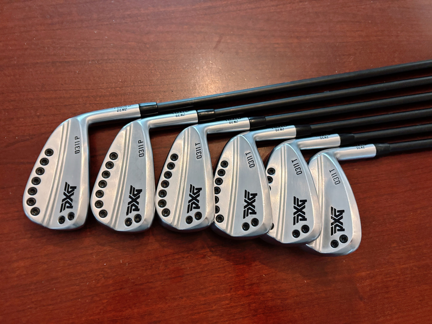 PXG 0311P / 0311T Gen 2 Iron Set 5-PW / Mitsubishi MMT Stiff Graphite