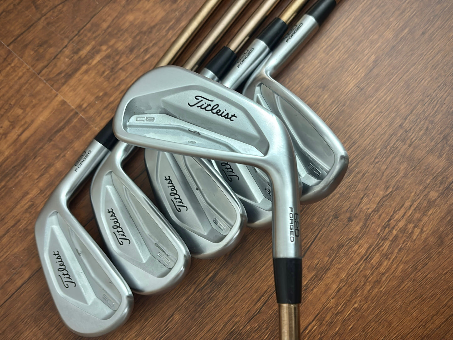 Titleist 620 CB Iron Set 5-PW / True Temper Tour Prototype Monaco Stiff
