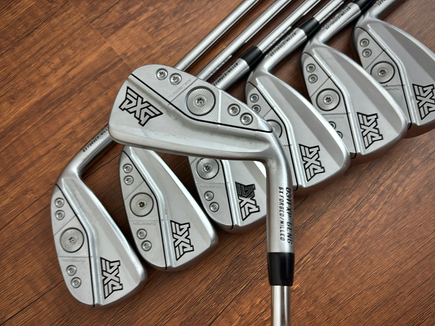PXG 0311 XP Gen 6 Double Chrome Iron Set 4-PW / True Temper Elevate Stiff