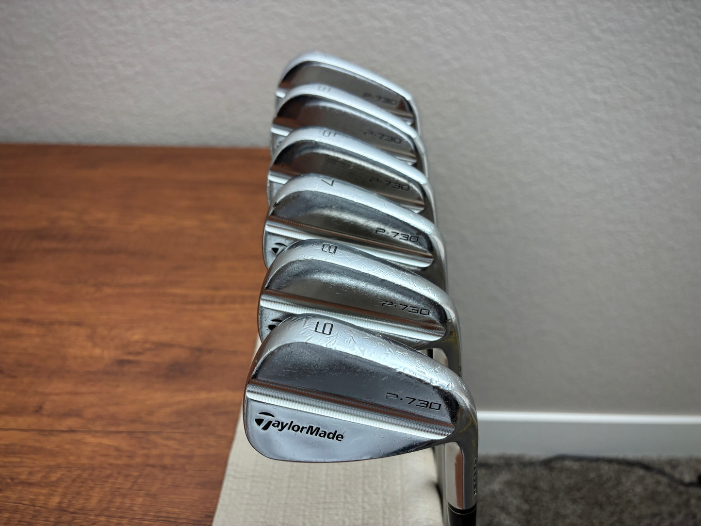 Taylormade P730 Iron Set 4-9 / KBS Tour C-Taper 130 X-Stiff