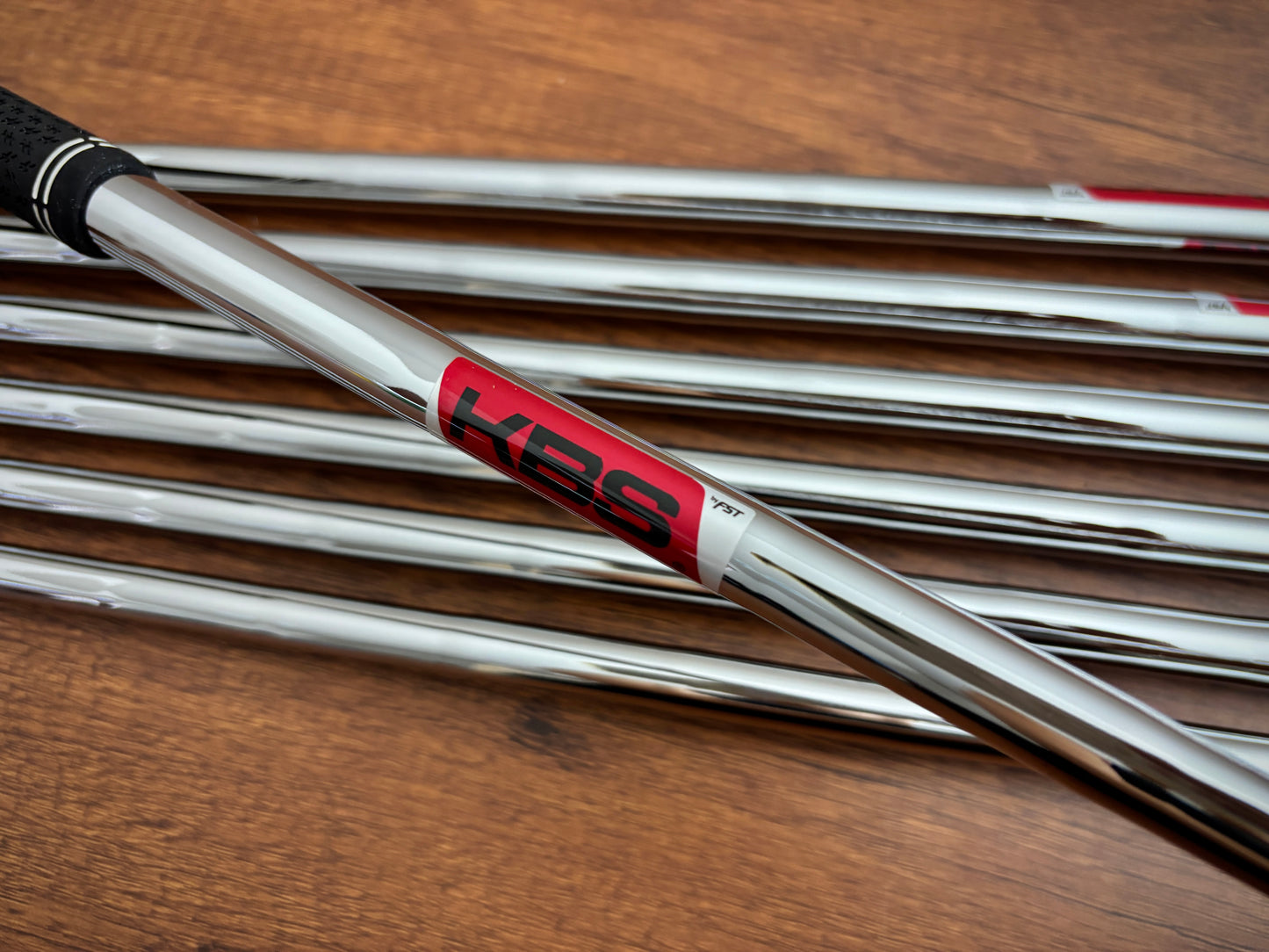 *NEW IN PLASTIC* Cobra King Ricky Fowler RF Forged MB Iron Set 4-PW / KBS $-Taper 130 X-Stiff