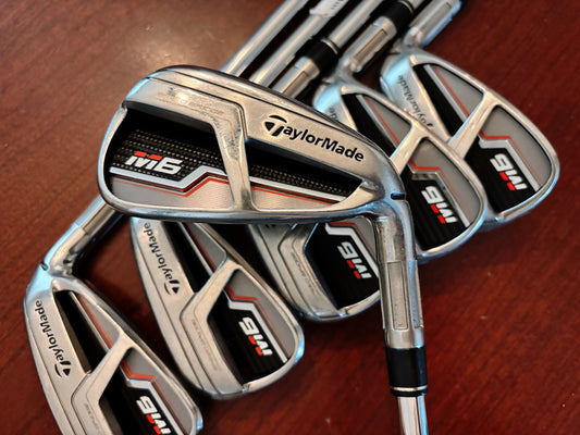 Taylormade M6 Iron Set 5-PW / KBS Max Regular Flex