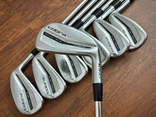 Cobra King Forged TEC X Iron Set 4-PW / Dynamic Gold X100 X-Stiff