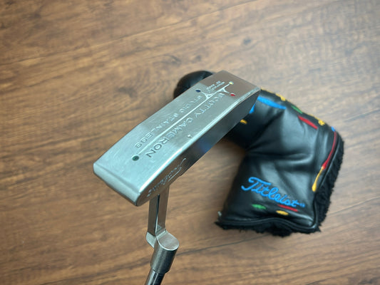Titleist Scotty Cameron Studio Stainless Newport 2 Putter 34.5” + headcover