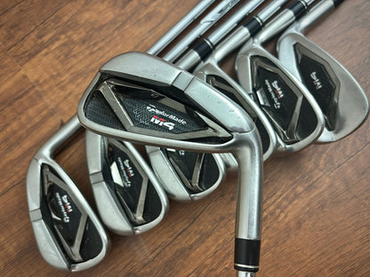 (+1") Taylormade M4 Iron Set 5-AW / KBS Max Regular Flex