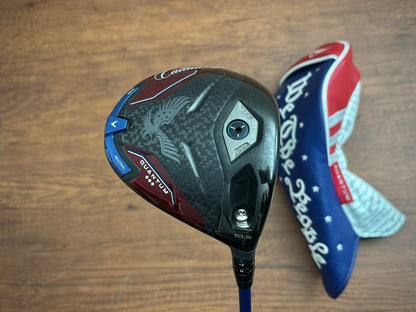 Callaway Quantum USA 250 Triple Diamond Limited Edition Driver 10.5* + headcover / Fujikura Ventus Velocore Stiff