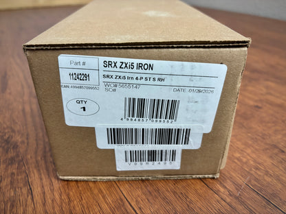 *NEW IN PLASTIC* Srixon ZXi5 Iron Set 4-PW / Dynamic Gold S300 Stiff