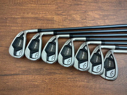 Callaway Rogue ST Max OS Iron Set 5-AW / Recoil Dart F3 Regular Flex Graphite