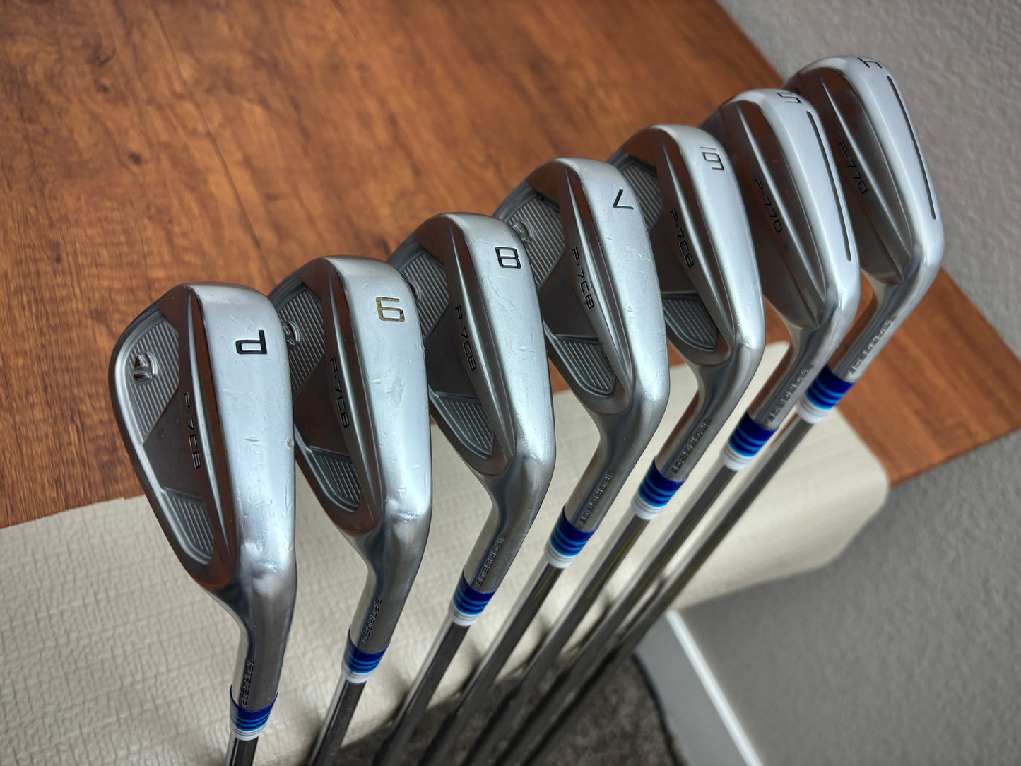 Taylormade P770 ‘25 / P7CB ‘25 Iron Set 4-PW / KBS $-Taper 130 X-Stiff