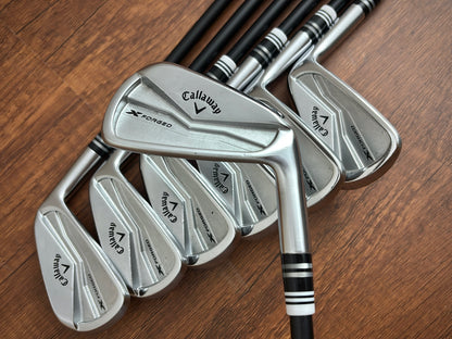 Callaway X Forged '25 Iron Set 4-PW / KBS Tour 120 Stiff
