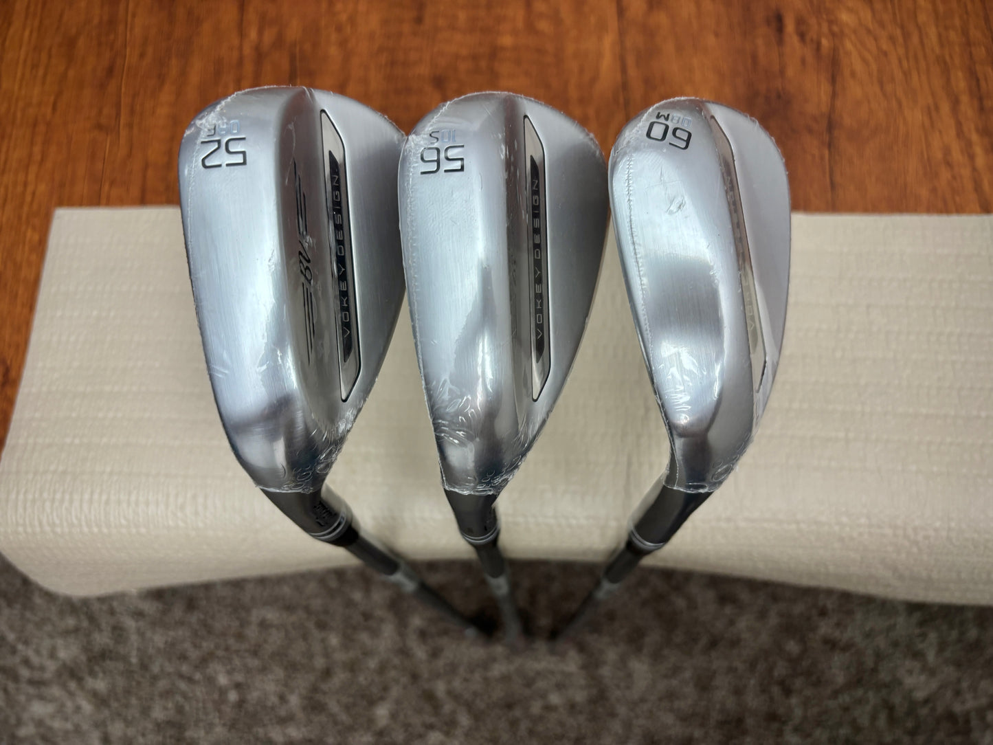 *NEW IN PLASTIC* Left-handed Titleist Vokey SM11 Wedge Set (52,56,60)