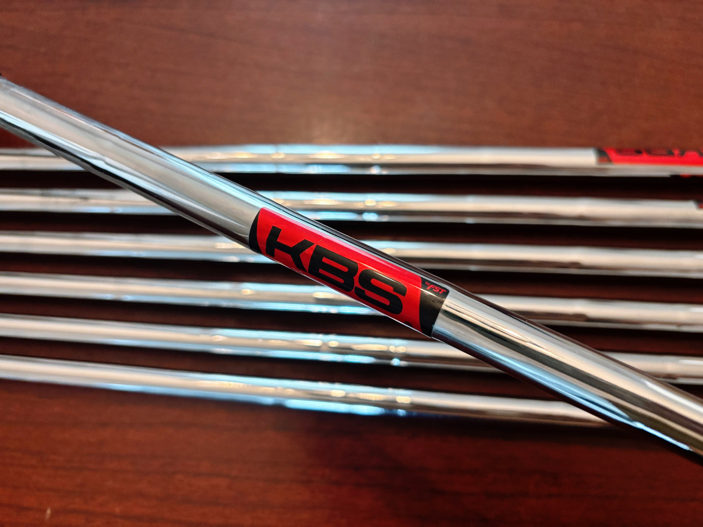 PXG 0311 XP Gen 6 Double Black Iron Set 4-PW / KBS $-Taper Lite Regular Flex