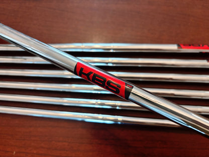 PXG 0311 XP Gen 6 Double Black Iron Set 4-PW / KBS $-Taper Lite Regular Flex