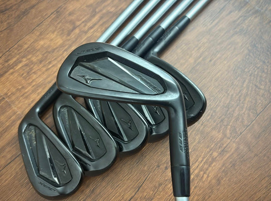 Mizuno JPX 925 Forged Black Iron Set 6-GW / KBS Tour C-Taper 130 X-Stiff
