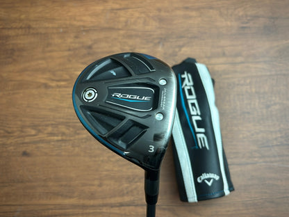 Callaway Rogue 3-Wood + headcover / Stiff